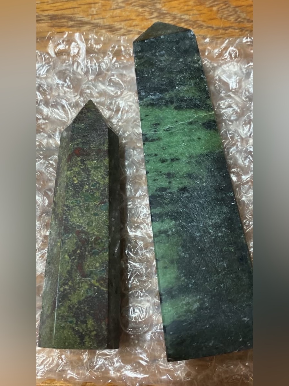 🧚 Dragon Blood Stone and Ruby and Zoisite Tower set 🧚
